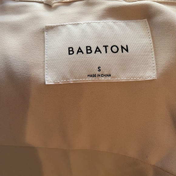 Babaton Cream Trenchcoat - Picture 2 of 5